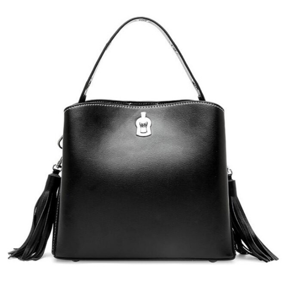 Danielle, Genuine Leather Crossbody Handbag